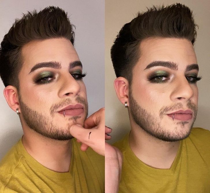 Maquiagem masculina básica