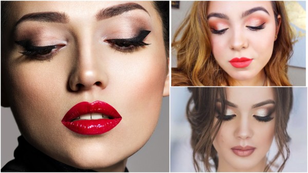 maquiagem para vestido vermelho