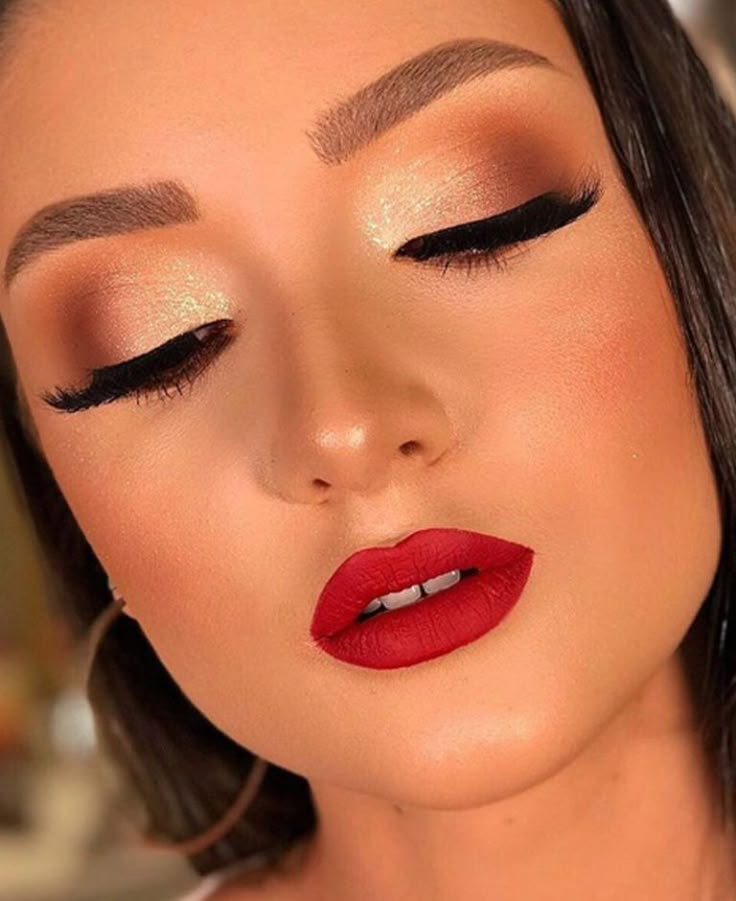 quanto custa maquiagem para vestido vermelho