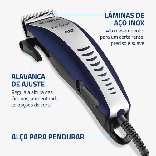 máquina de cortar cabelo Kemei
