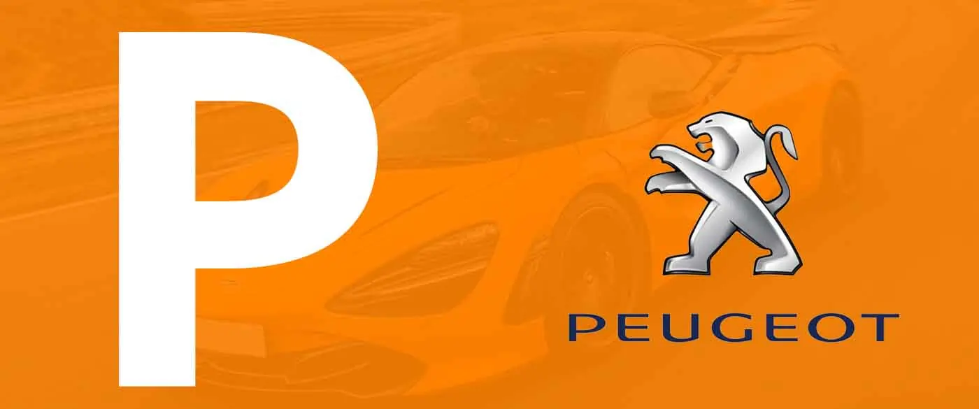 marcas de carros com P