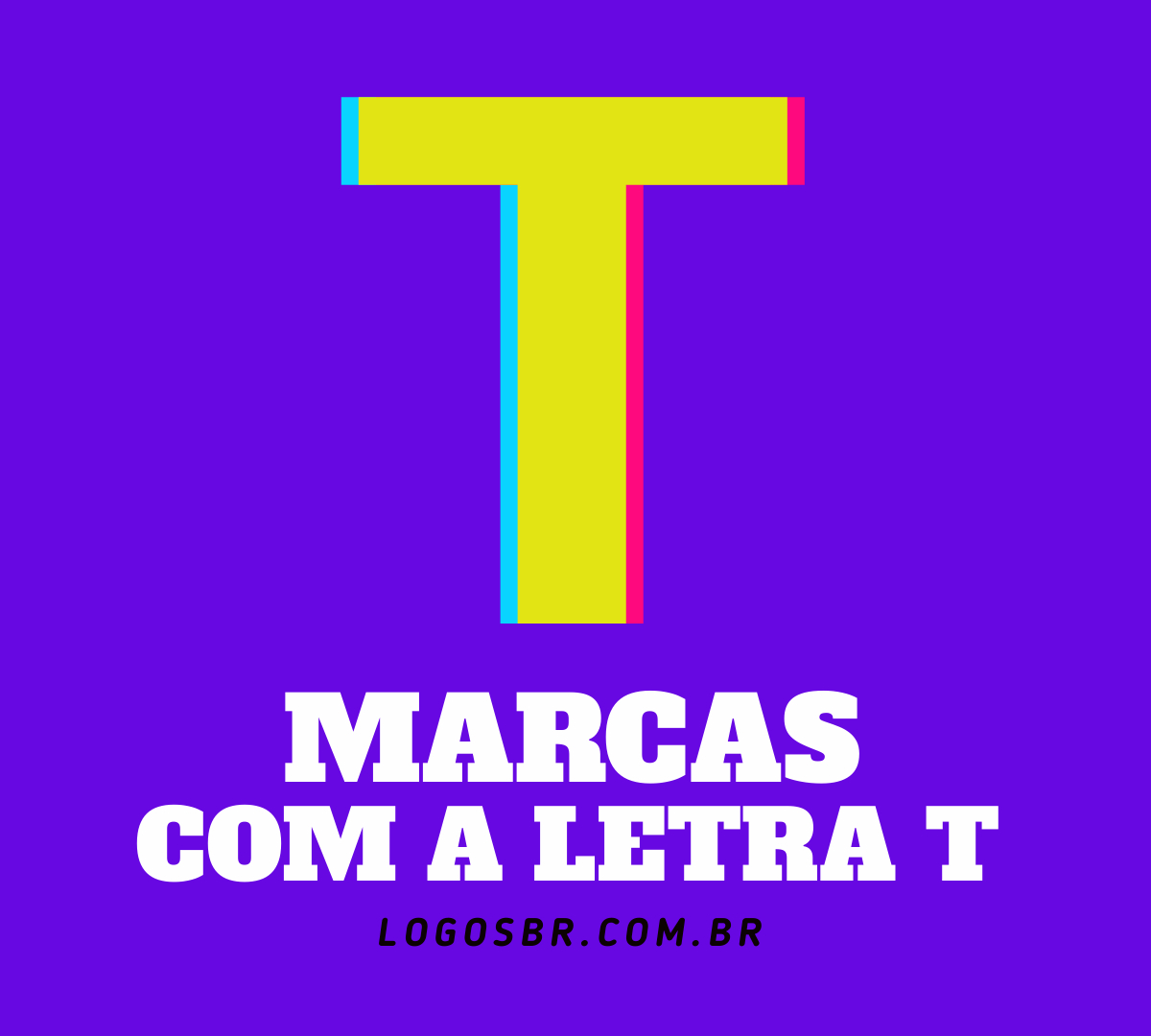 marca famosa com a letra t