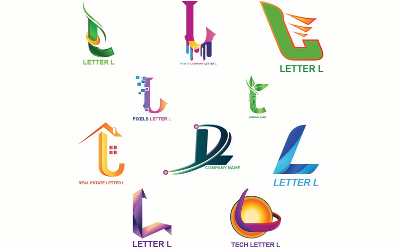 logotipos de marcas com L