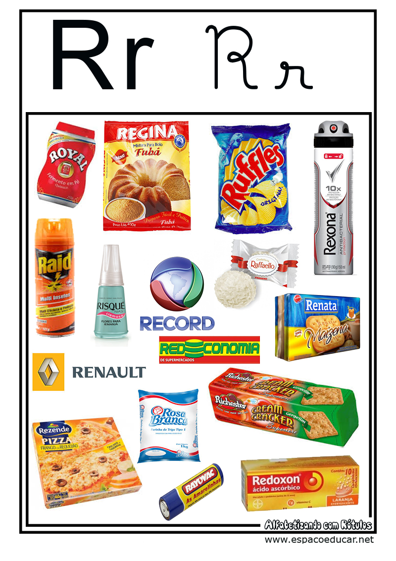 marcas com a letra R