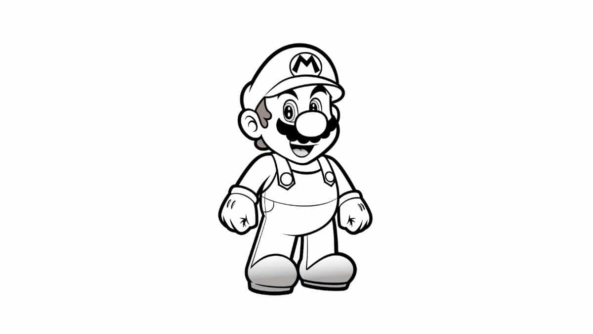 custo de livros de colorir do Super Mario