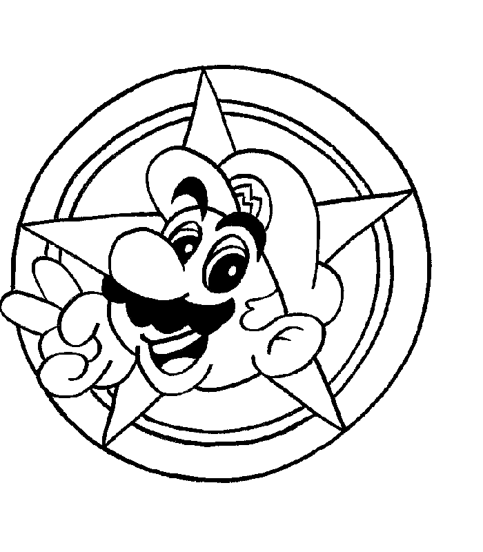desenhos do Mario Kart para colorir