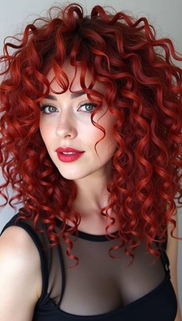 cabelo marsala tom fechado