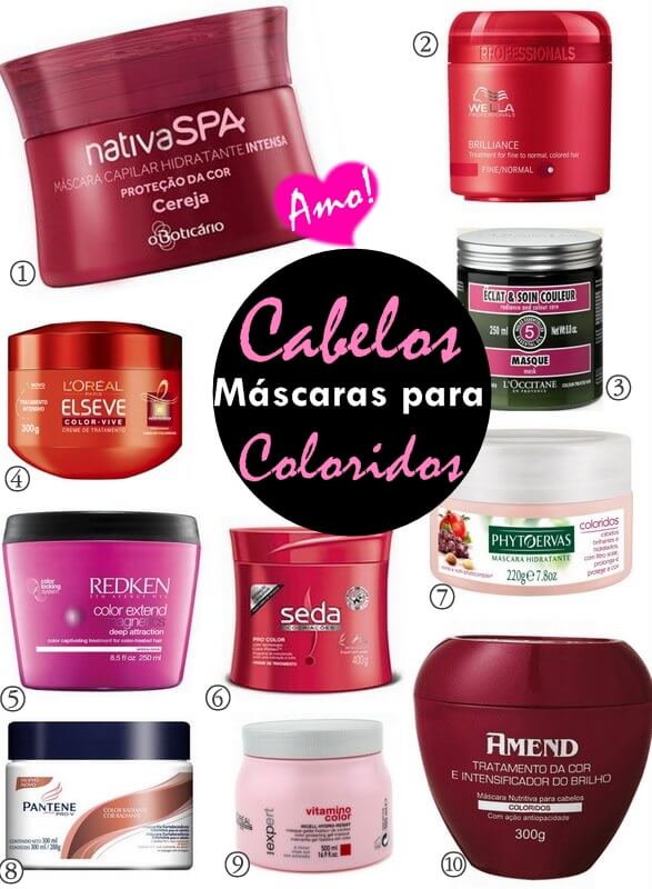 Mascara De Hidratação Vermelha