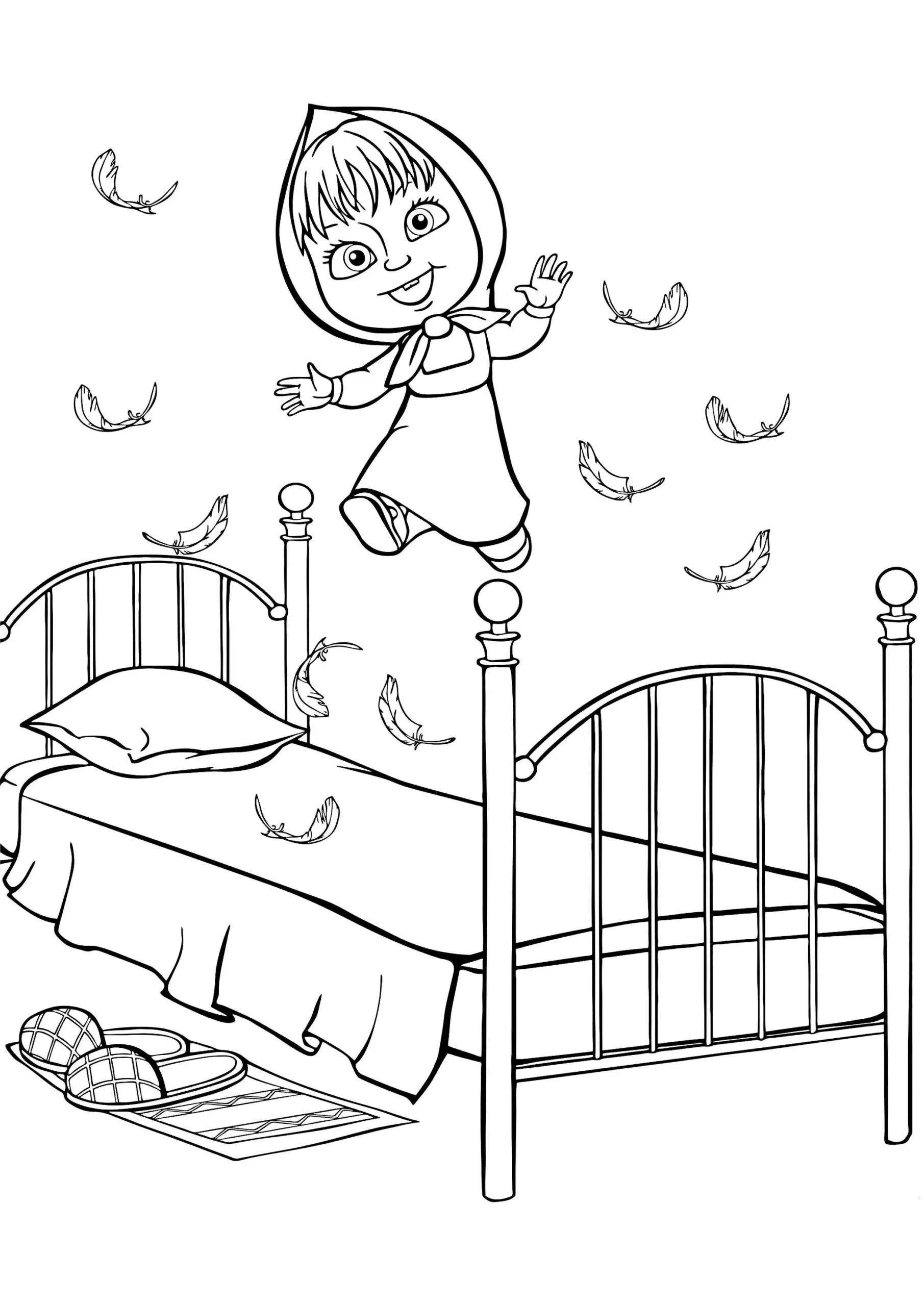 Masha e o Urso desenhos para crianças
