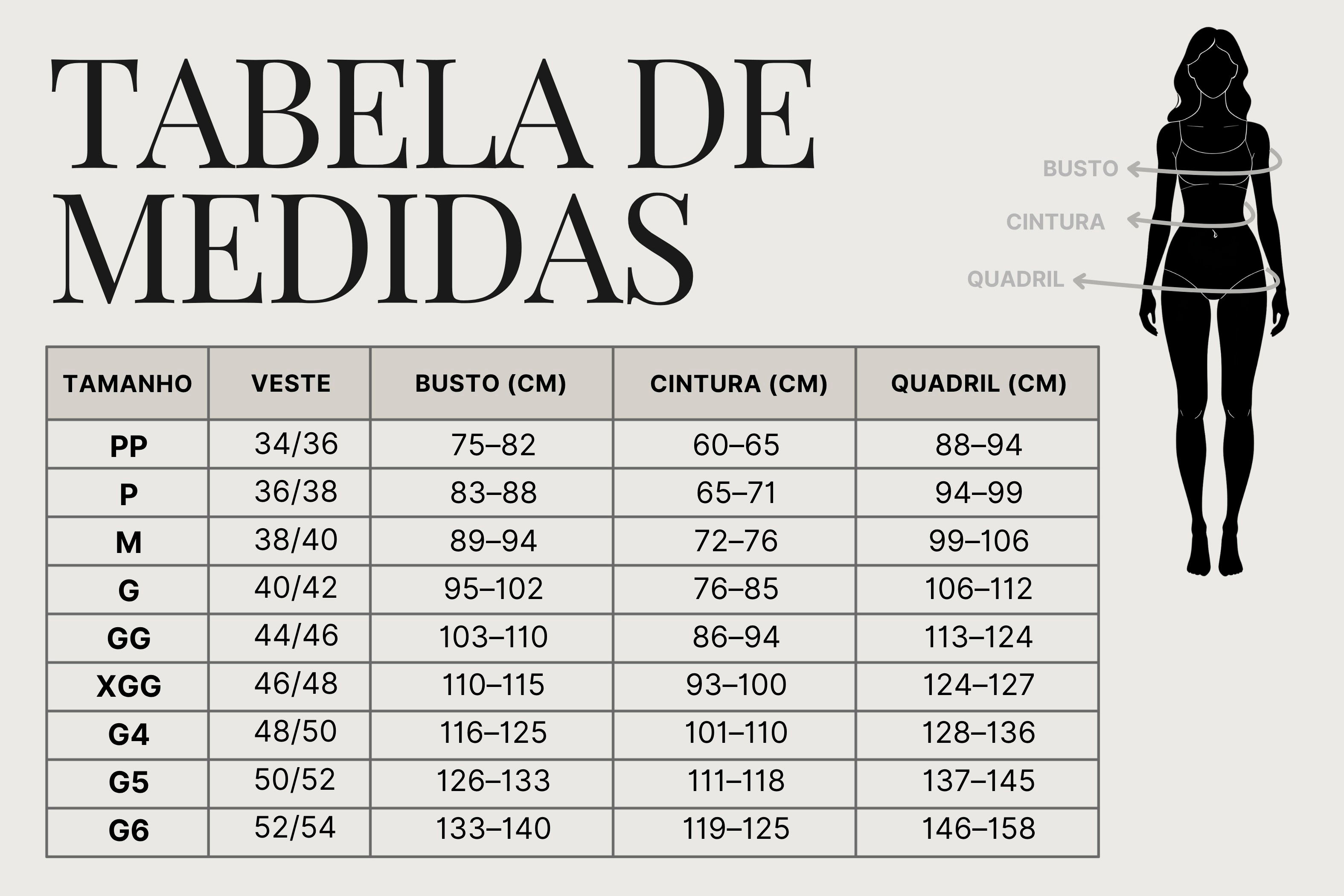 Medida Da Cintura Ideal