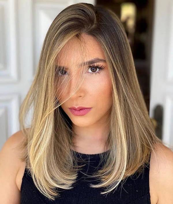 cortes de cabelo médio feminino 2026