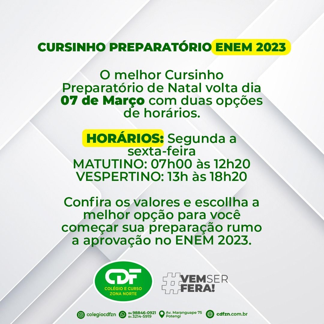 melhor cursinho para o enem