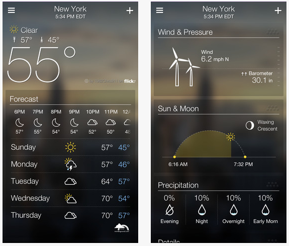 app de clima hiperlocal preciso