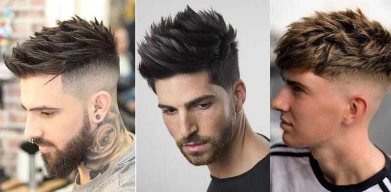 cortes de cabelo liso fino masculino que dão volume