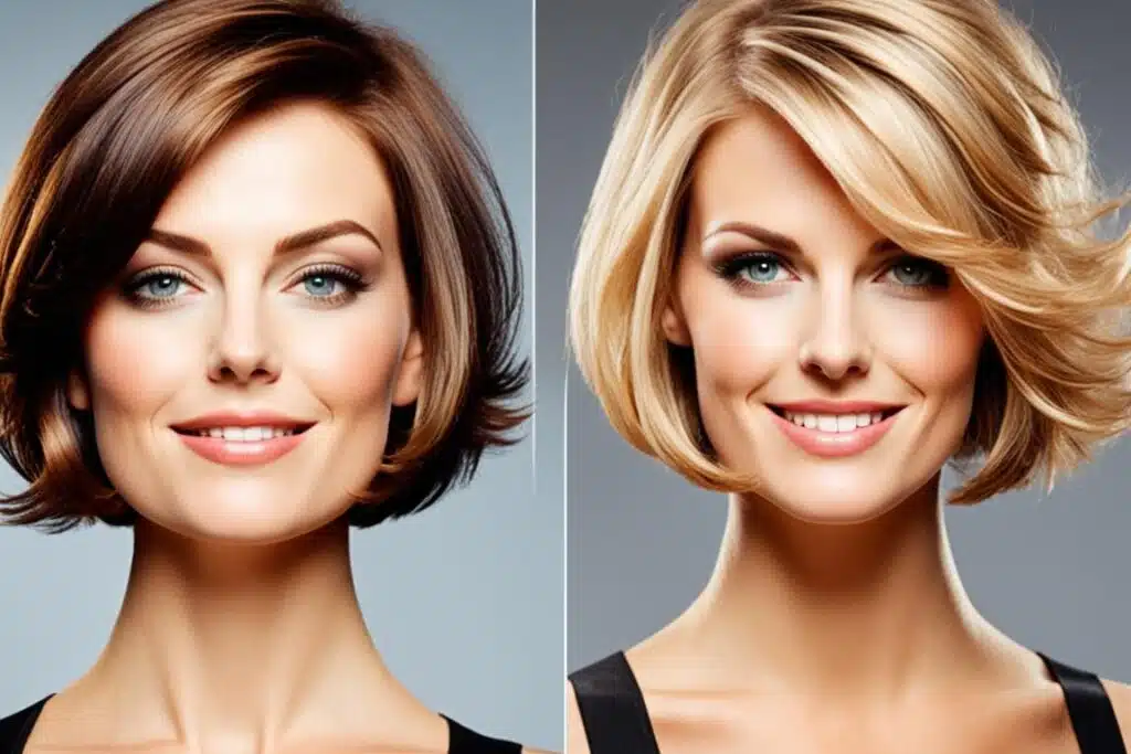 melhores cortes de cabelo repicado feminino para cada tipo de rosto