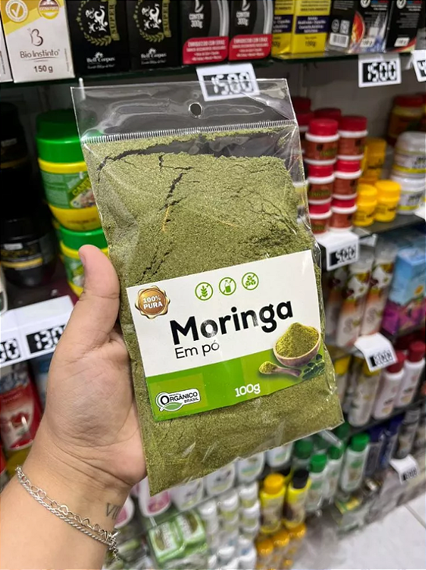 receita de pão com moringa em pó