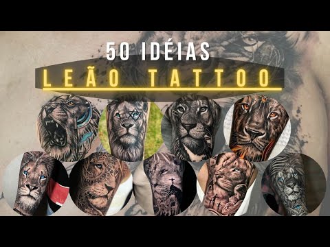 melhores designs de tatuagem de leao para se inspirar