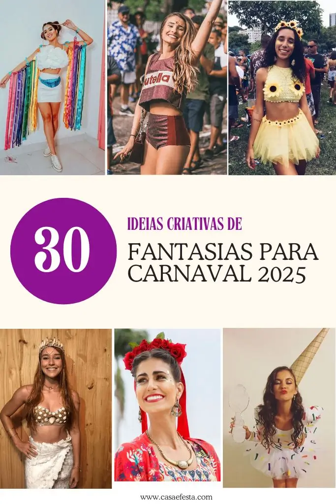 melhores ideias fantasias carnaval criativas 2026