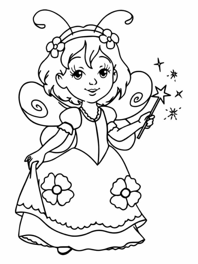 melhores desenhos de menina para colorir grátis
