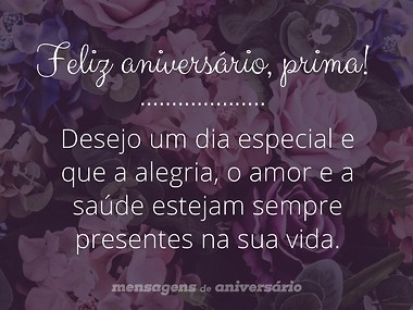 Mensagens de Aniversário para Prima: Opções para Todos os Estilos
