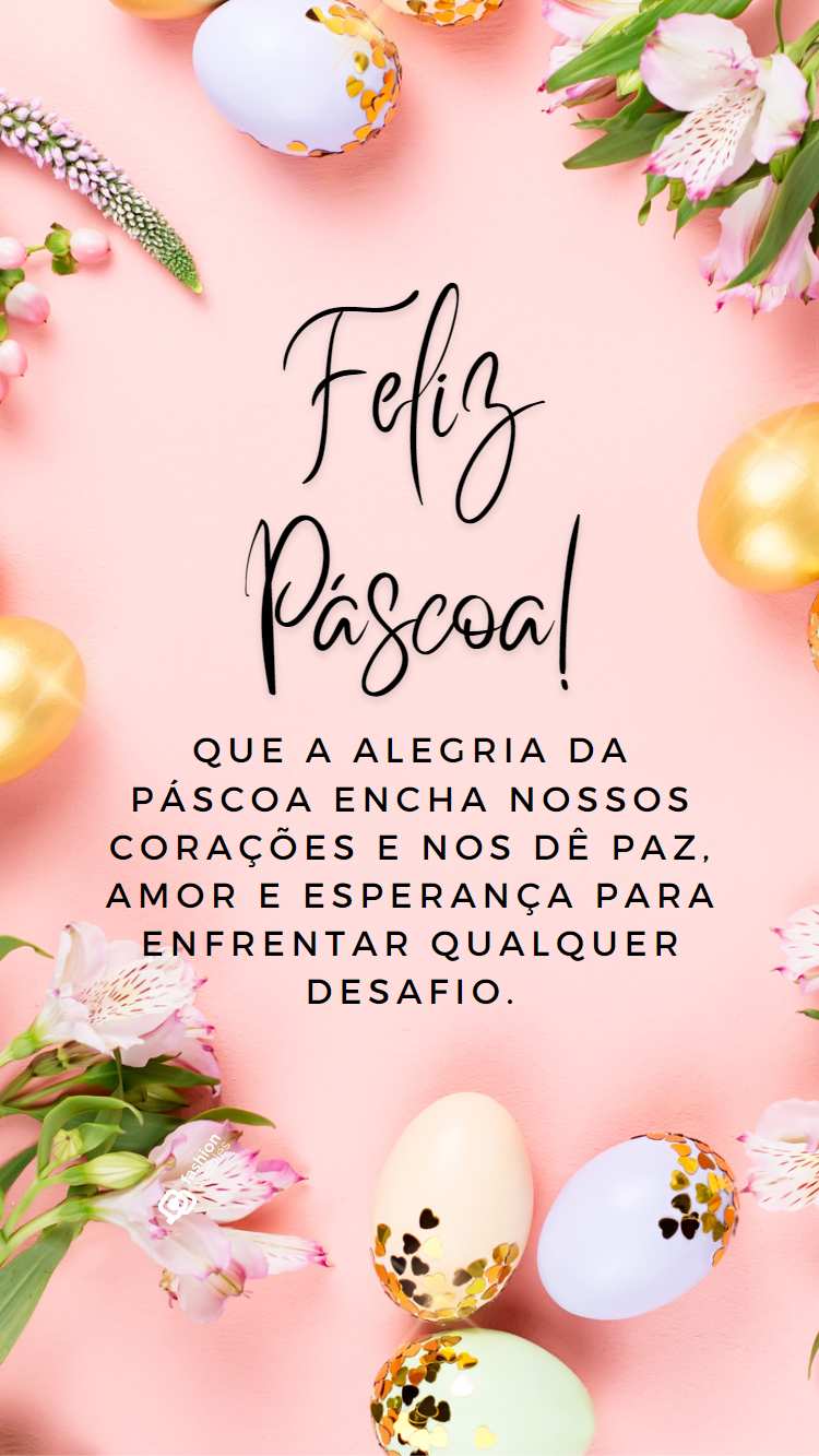 mensagens de páscoa para status