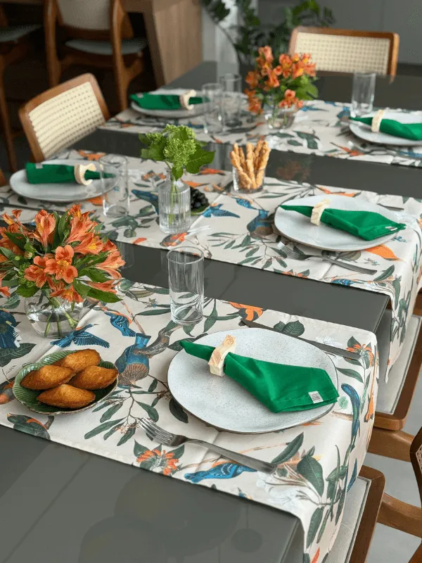 mesa posta romântica