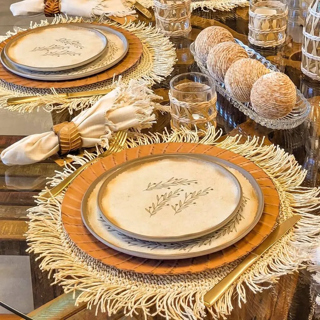 mesa posta de natal