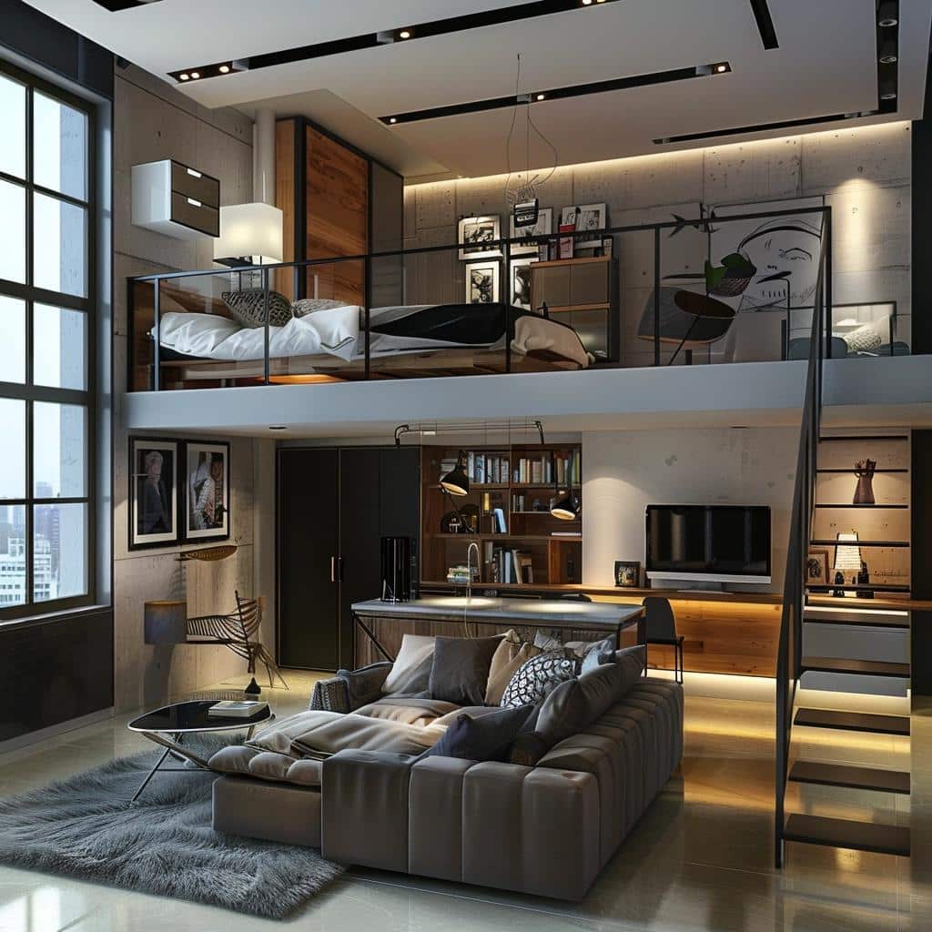 projeto quarto mezanino