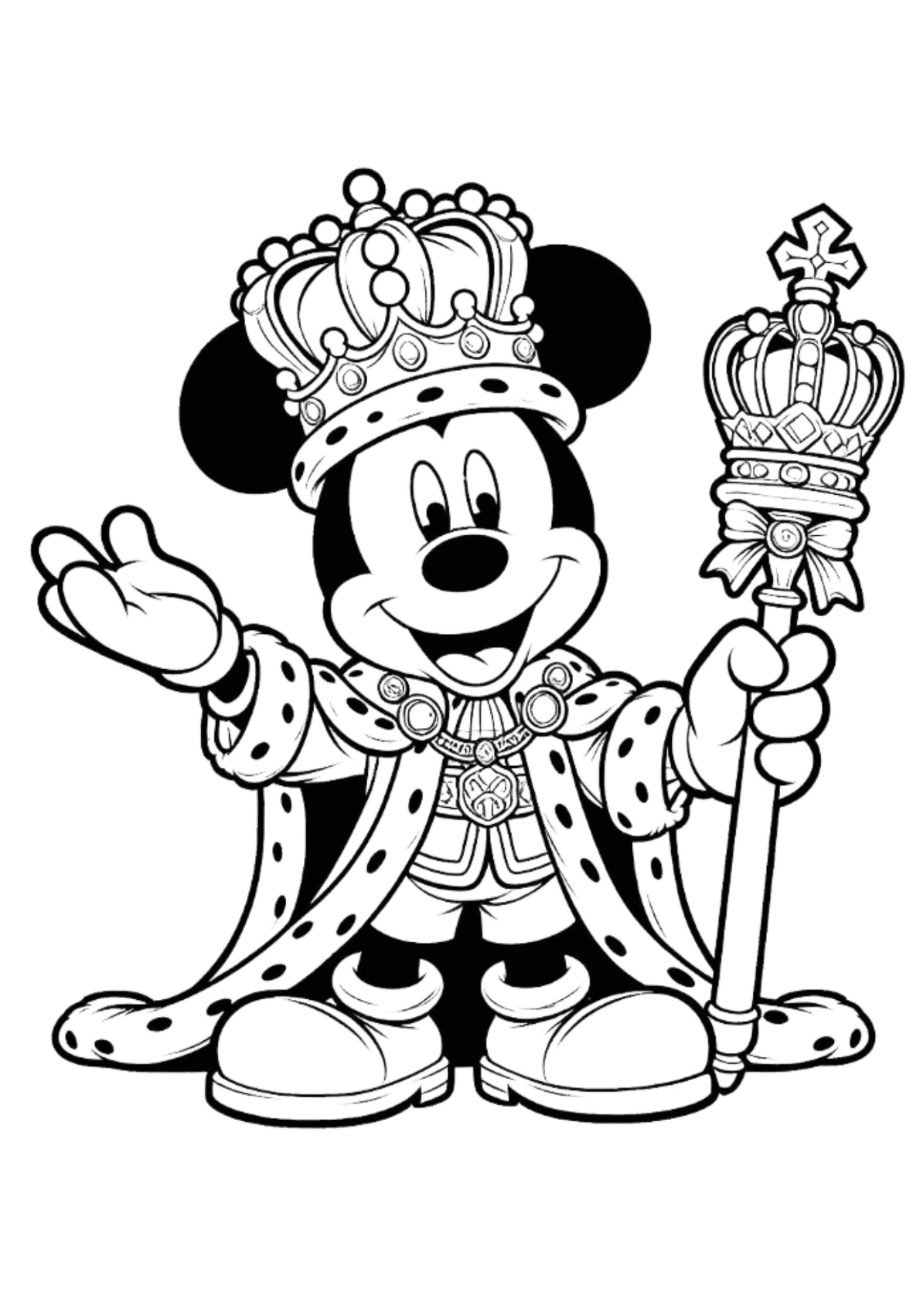 mickey para colorir grátis