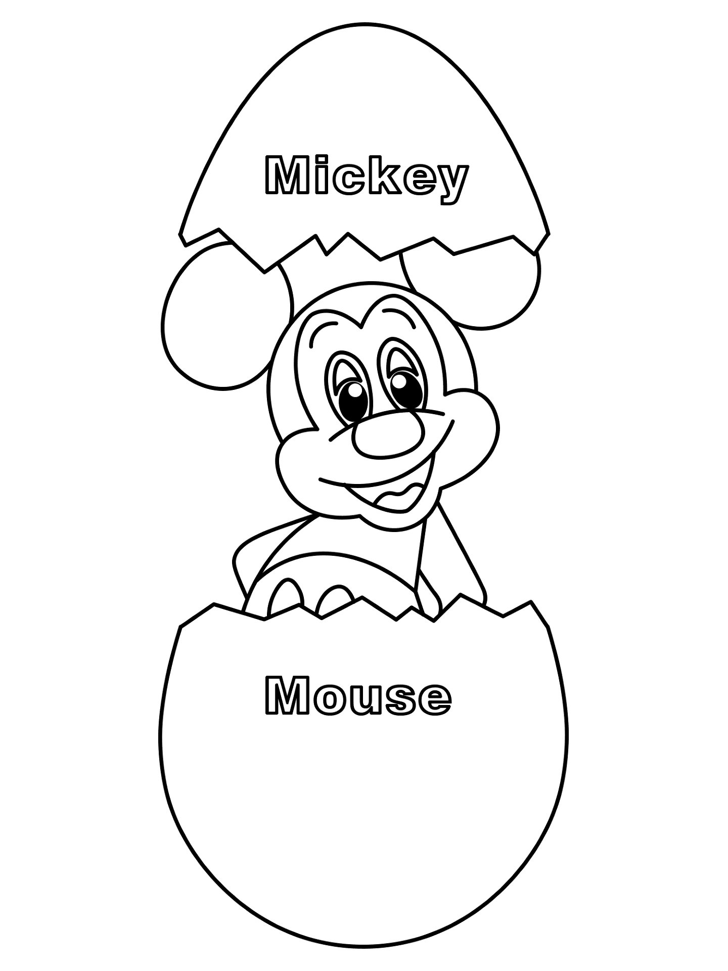 livro de colorir mickey mouse