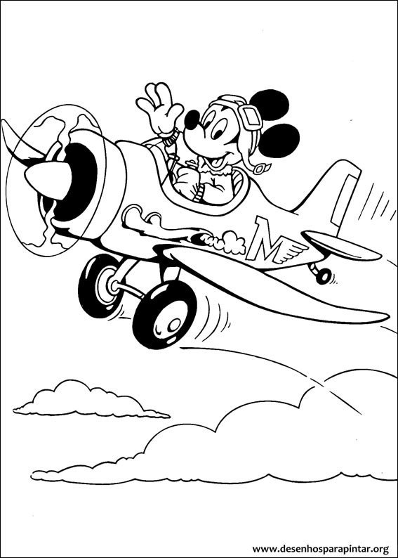 desenhos do mickey para imprimir