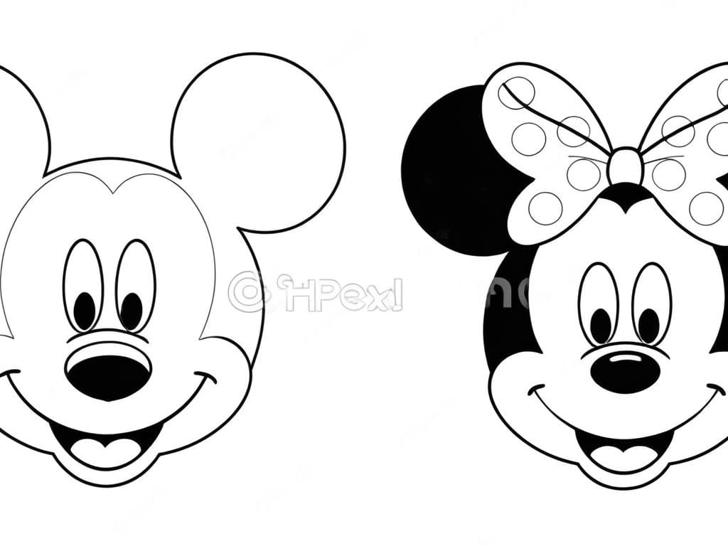 mickey para colorir grátis
