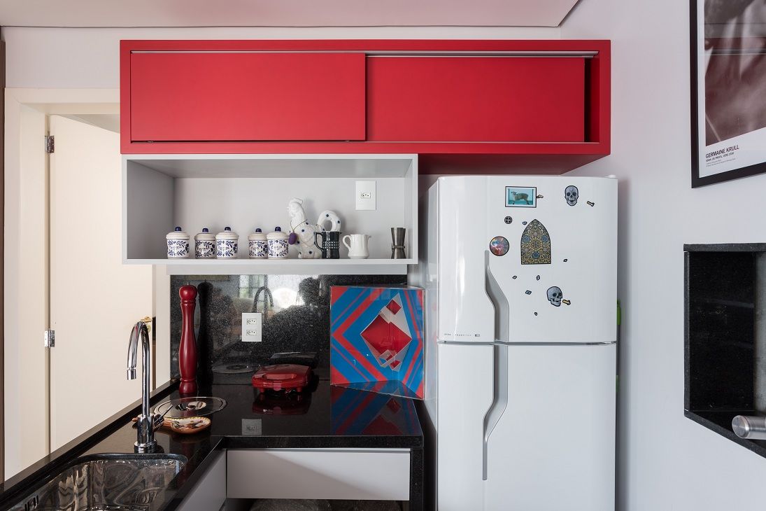Organização de cozinha pequena