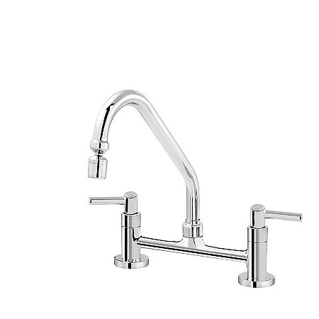 Misturador de cozinha duplo comando