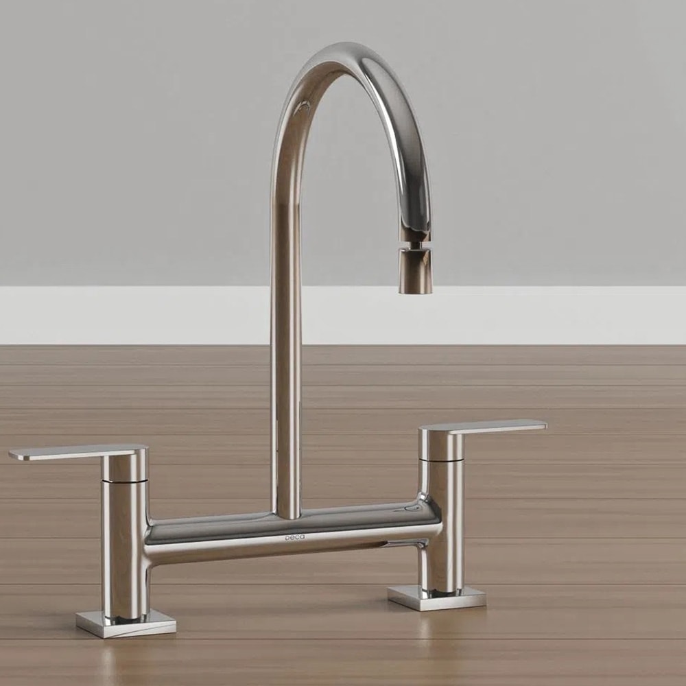 Misturador de cozinha com ducha extensível