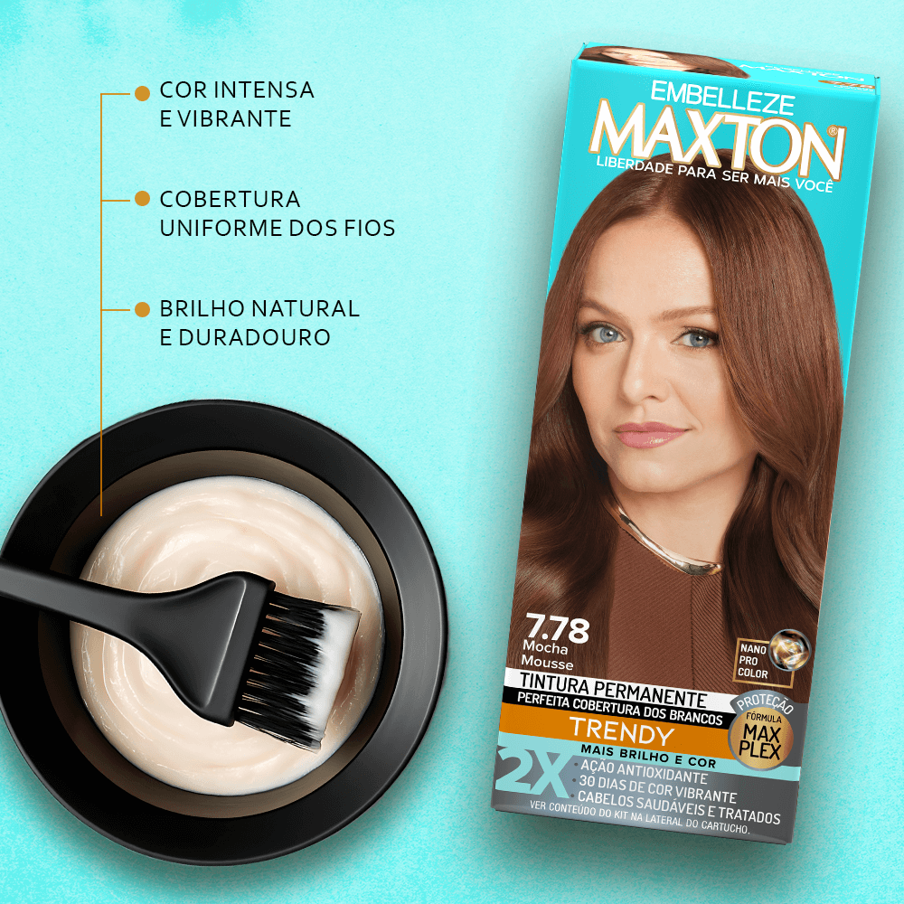 manutenção cor mocha mousse