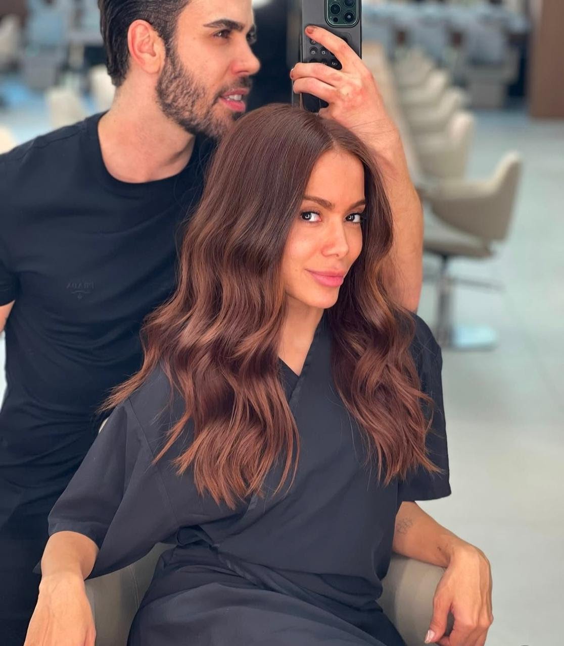mocha mousse hair color