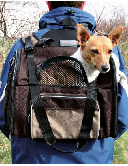 mochila de transporte para cães