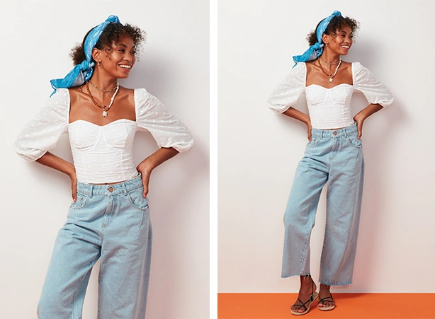 moda anos 80 feminina