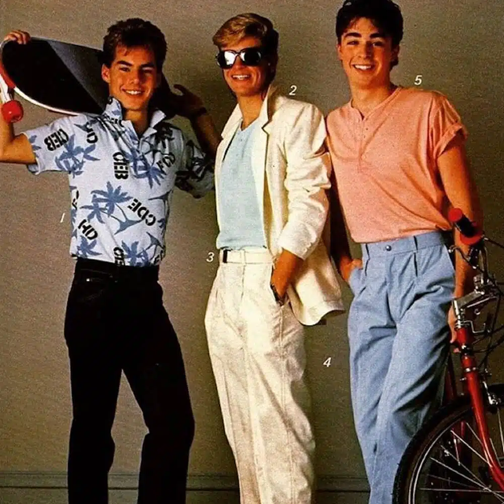 new wave moda anos 80
