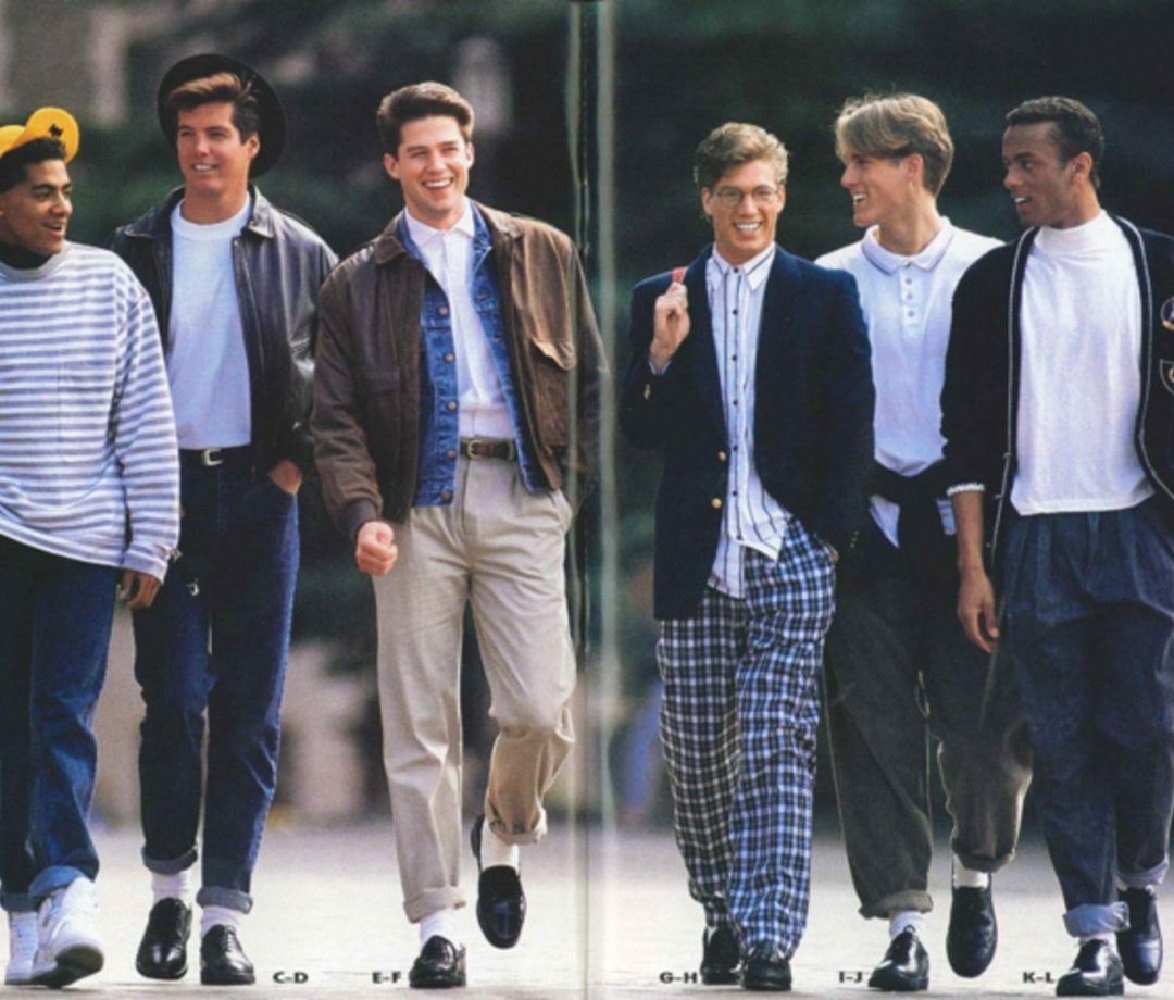 tendências moda anos 80