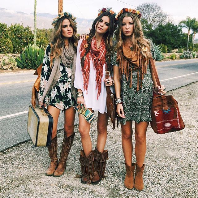 looks boho chic