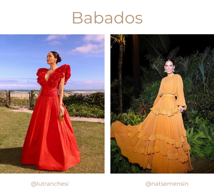 tendencias moda festa 2023 inspiração