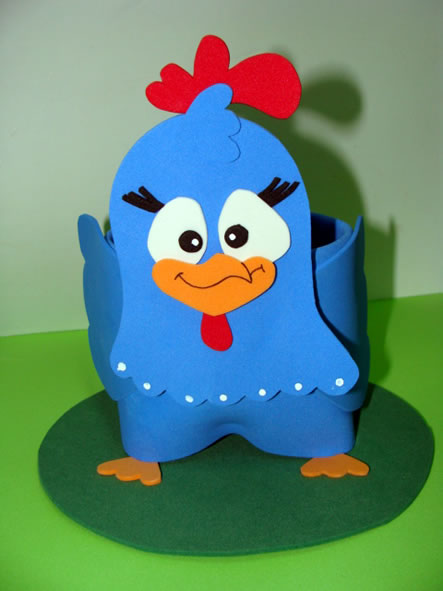 Molde Da Galinha Pintadinha Em Eva