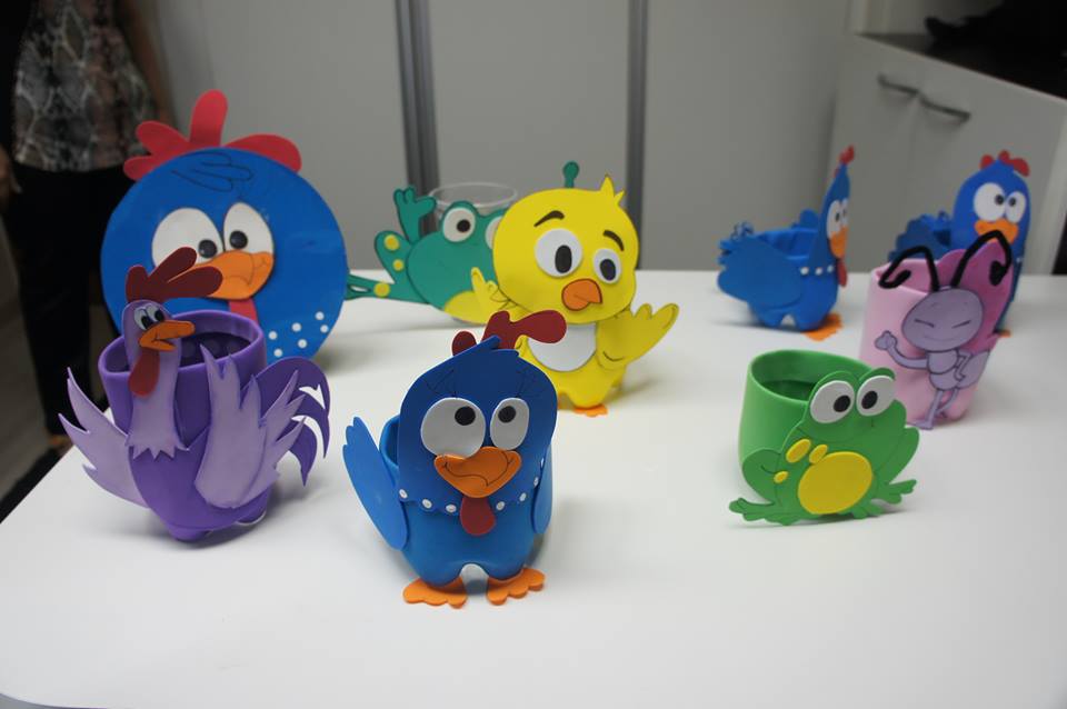 Técnicas de transferência de moldes para EVA