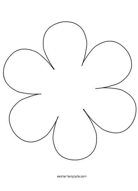 desenhos de flores para colorir em tamanho real