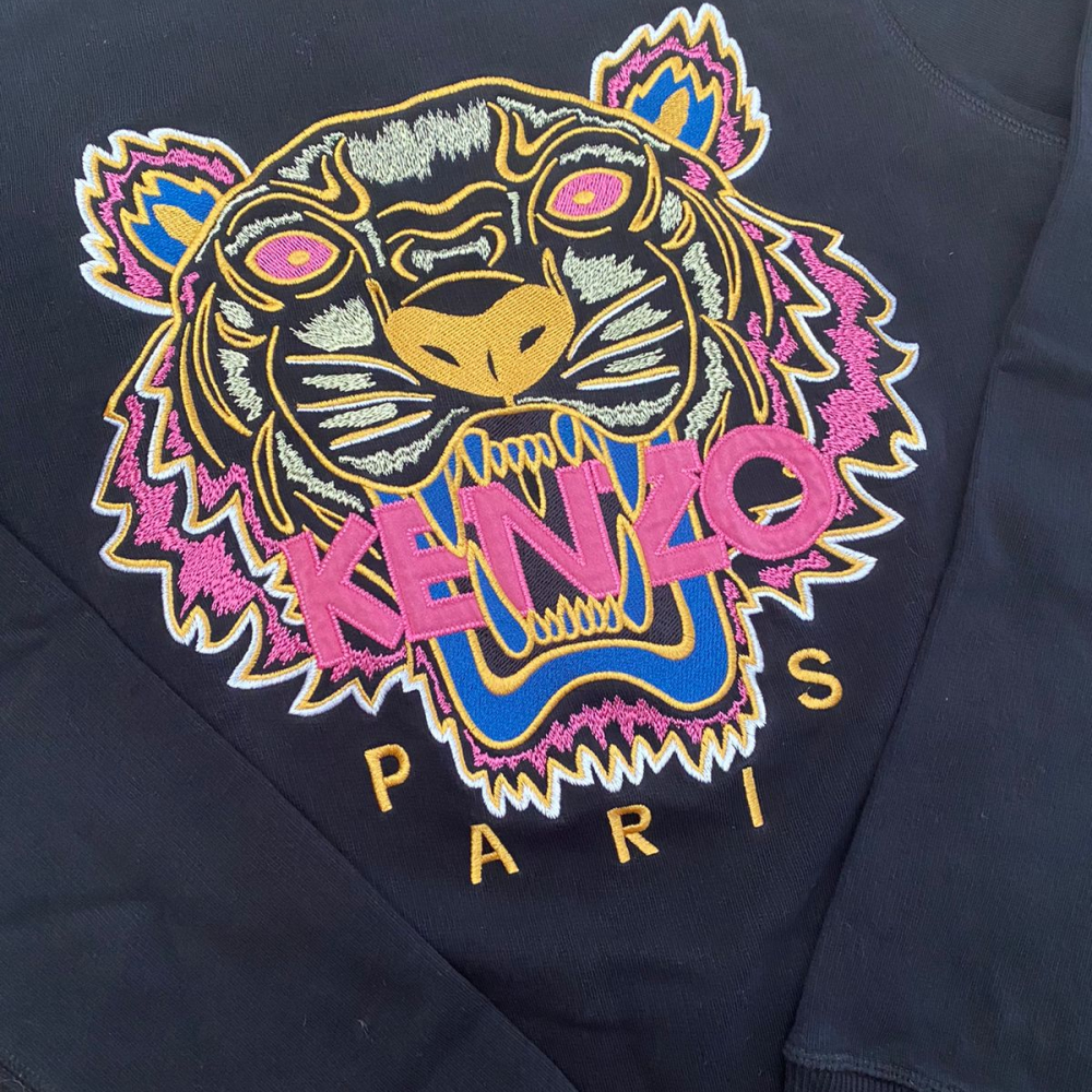 moletom Kenzo com estampa de tigre