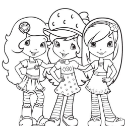 moranguinho para colorir