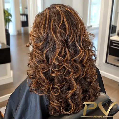 como fazer morena iluminada cabelo cacheado