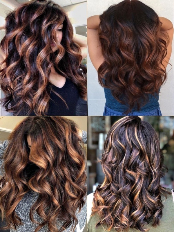 morena iluminada cabelo cacheado 3c
